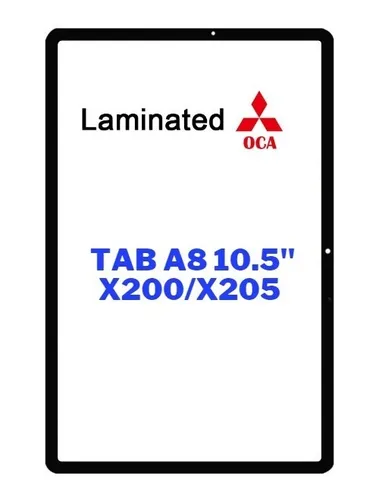 comprar Tela Vidro C\u002F Oca Sem Touch Display Samsung Tab A8 X205 X200