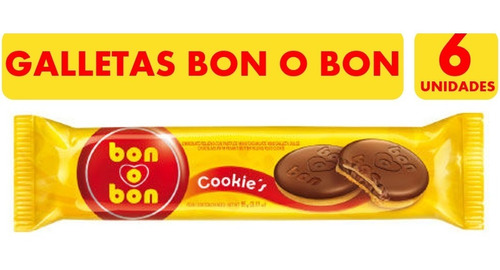 Galletas Bon O Bon De Arcor (pack De 6 Unidades)