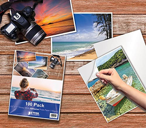 Imagen 5 de 5 de Papel Fotográfico Autoadhesivo, Papel Fotográfico