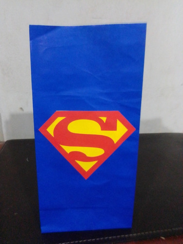 Bolsitas Golosineras Superman X 10 Unidades