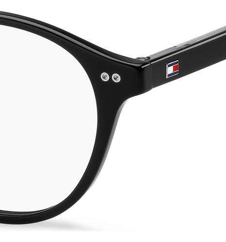 Armação De Óculos Tommy Hilfiger Th 2129 807 - Preto 51