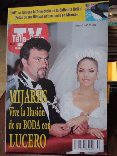 Boda De Lucero Y Mijares, Marga Lopez En Revista Tele-guia