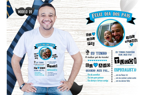 Imagem 9 de 10 de Camiseta Camisa Blusa Pai Dia Dos Pais