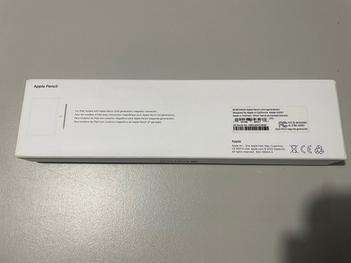 Apple Pencil (2.ª Generación) Excelente Con Caja Original (Usado)