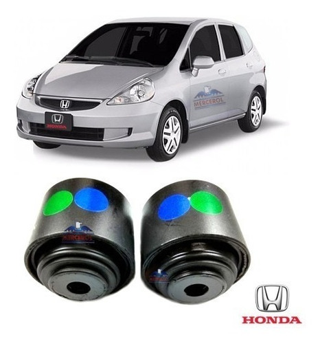 Par Bucha Do Eixo Traseiro Honda Fit Ate 2008 1 Linha