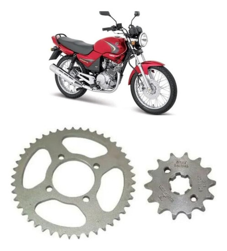 Kit Relação Yamaha Ybr Factor 125 2004 2005 2006 Diant Cofap