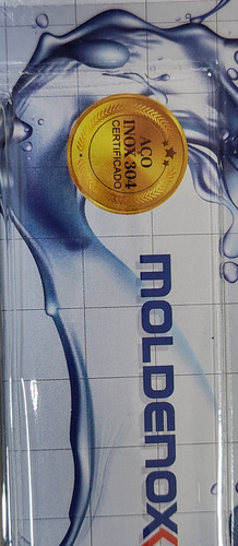 5 X Moldenox Grelha/ralo 10x10 Cm 100% Inox C/caixilho