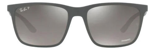 Óculos de sol masculinos Ray-Ban de formato retangular polarizado