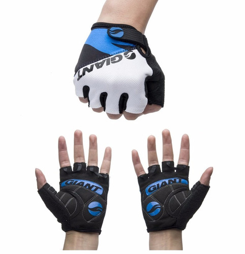 Guantes Ciclismo Dedos Cortos Acolchado Gel