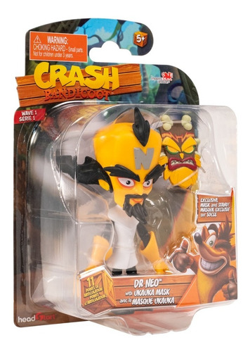 Imagen 2 de 3 de Crash Bandicoot 4.5 Action Personaje Dr Neo