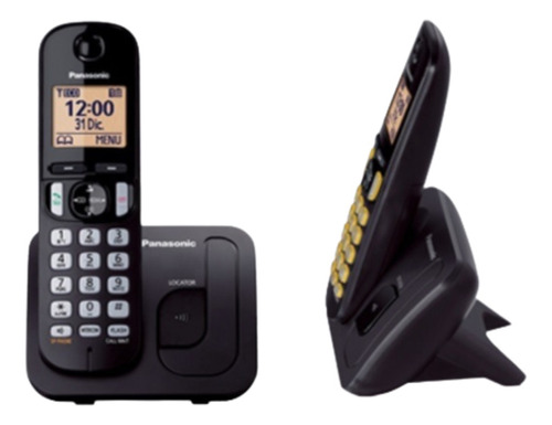 Teléfono Panasonic  Kx-tgc210n Inalámbrico - Negro