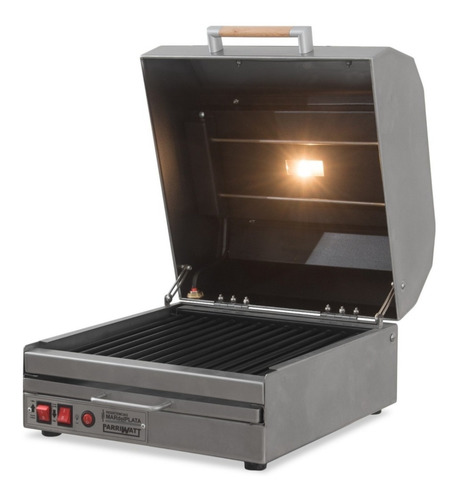 Parrilla Eléctrica Parriwatt 400 Versión Acero Inoxidable