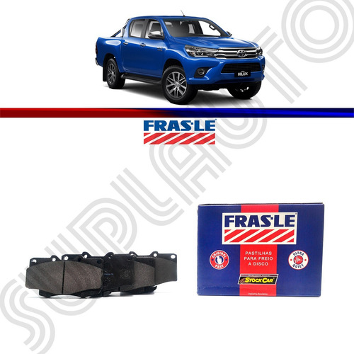 Pastilha De Freio Dianteira Hilux 90/ Fras-le Pd115 