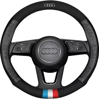 Funda Para Volante Audi A3/a4/a6 Q3/q5, Color Negro