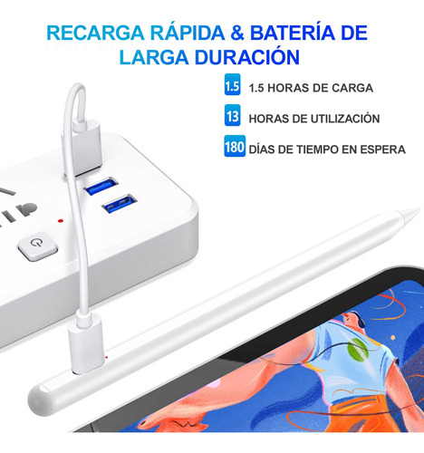 Pluma Lápiz Stylus Universal Para iPad Tablet Ios Android