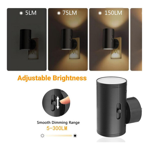 Enchufe Moderno Led De Noche Enchufe De Luz Nocturna Regulab