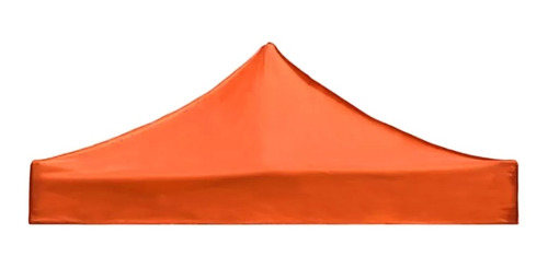 Lona Para Toldo Araña 3x3 Mts Engomada Impermeable Naranja 