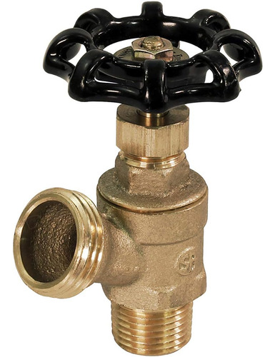 6856-5 Boiler Drain Valve With Stuffing Box, 3/4 In. Mi...