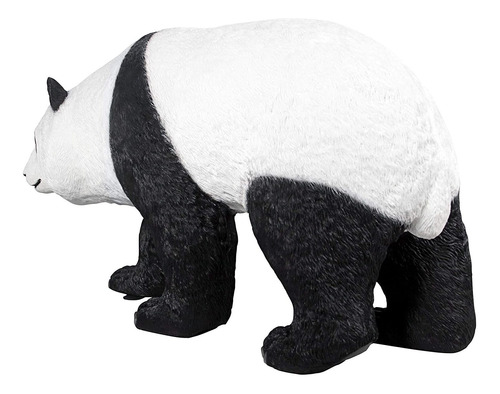 Diseño Toscano Ling Ling Gigante Caminando Panda Oso Estatua