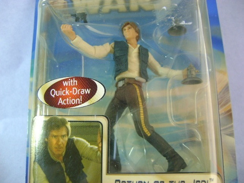 Imagen 10 de 10 de Nico Muñeco Articulado Han Solo Star Wars (msw 02)