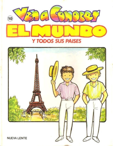 Ven A Conocer El Mundo Y Todos Sus Países Lote 8 Libros (Usado)