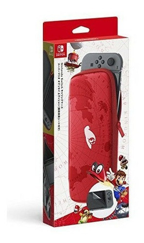 Estuche Funda Protectora Switch Mario Odyssey Original Nueva