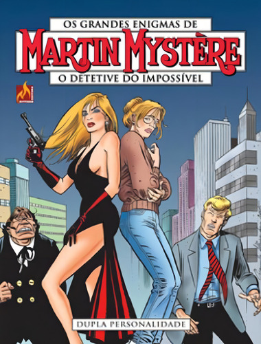 Martin Mystère - Volume 12 - Vol. 12: Dupla Personalidade, De Morales, Paolo. Editora Mythos, Capa Mole Em Português