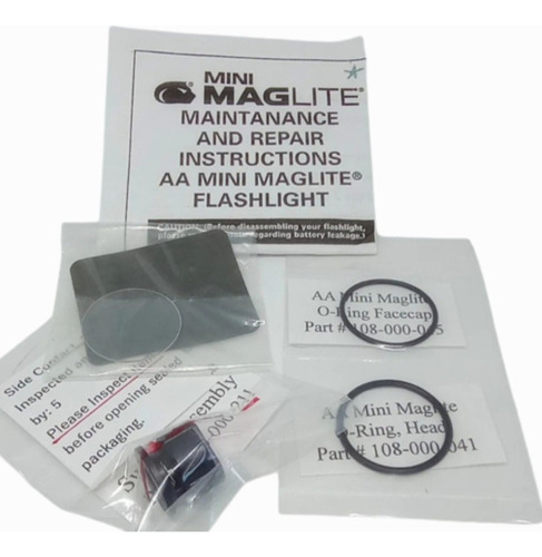Repuesto Switch Accesorios Mini Maglite Pilas Aa