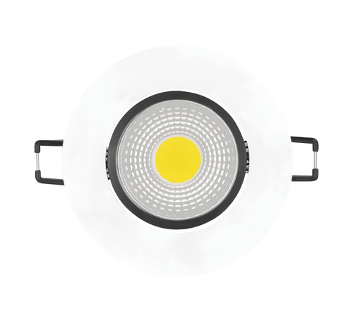 Lámpara De Techo Dirigible Led, 5w 4pg Blanco/negro, Estévez