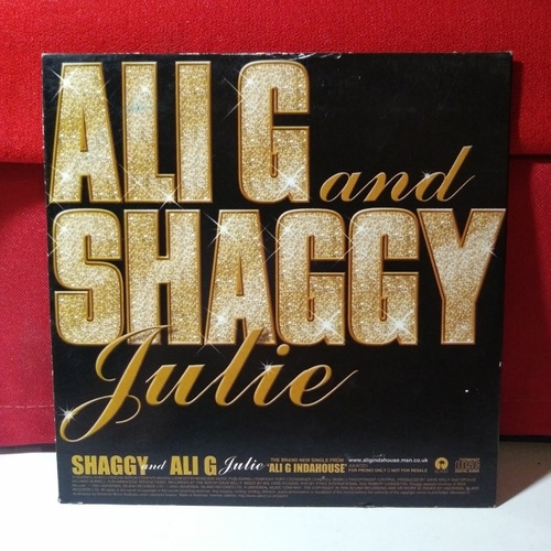 Shaggy And Ali G Julie (gorillaz) Cd Promo Simple Ed Uk