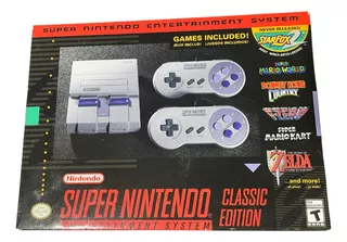 Super Nintendo Classic Edition - 2018 Sellado