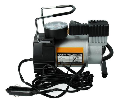 Imagen 3 de 8 de Mini Compresor 12v 100psi Tipo Profesional