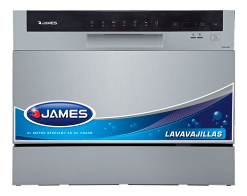 Lavavajilla Compacto James Lcvm 6cd Inox 6 Cubiertos Fama