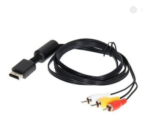 Cable Audio Video Rca Tv Compatible Con Ps2 Ps3 Ps1 Envíos