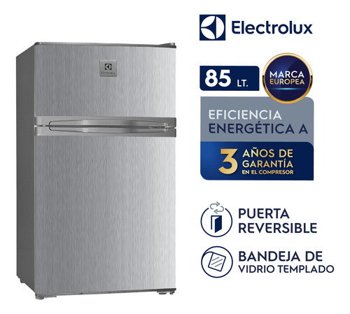 Combo: Minibar Dos Puertas 85l Gris (ertm87g2hqs) + Licuador
