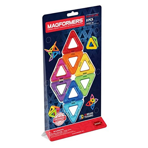 Magformers Triángulos Conjunto (8 Piezas) Magnéticos Buildin