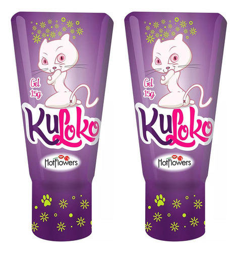 Kit 2 Kuloko Anestésico E Dessensibilizante Excitante Anal Sabor Neutro