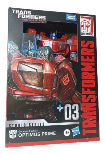 Transformers Optimus Prime Gamer Voyager Studio Series