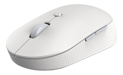 Imagen 1 de 3 de Mouse inalámbrico Xiaomi Mi Dual Mode Wireless Silent Edition WXSMSBMW02 blanco