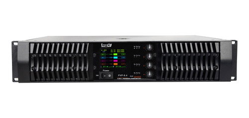 Amplificador Pro Dj Pvp-8.4 Potencia Sonido 4canales 2400w