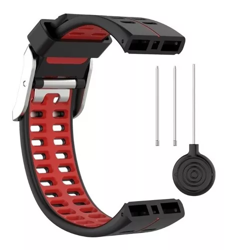 Para correa de reloj de silicona para hombre POLAR Polar FT60 (rojo)