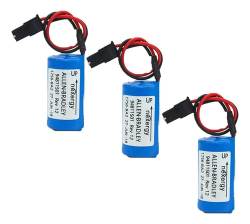 Kangleus - Batería Plc De 3 V 1756-ba2 Br2/3a-ab De 1800 Mah