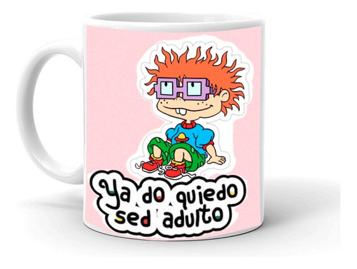 Tazon/taza /mug Carlitos No Quiero Ser Adulto