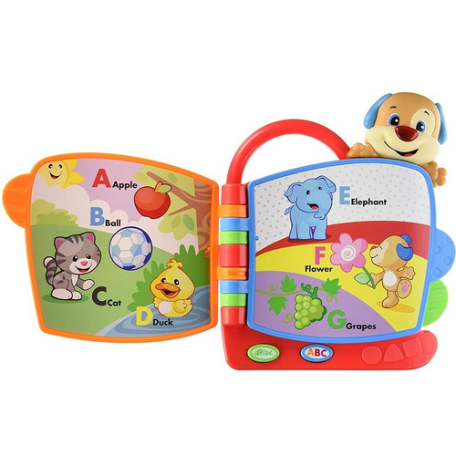 Libro De Bebe Fisher Price Enseña,canta,habla Interactivo