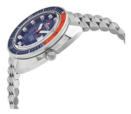 Relógio Bulova Oceanografo Masculino 96b321 Automático Azul