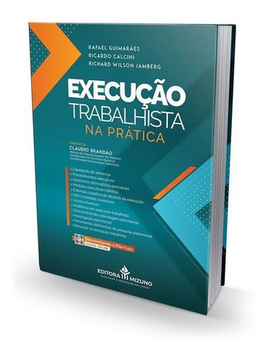 Imagem 2 de 3 de Livro Execução Trabalhista Na Prática Ricardo Calcini