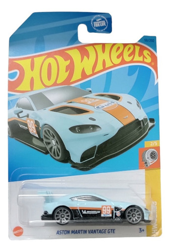 Hot Wheels Básico Aston Martin Vintage Gte, Escala 1:64.