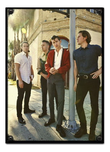 #654 - Cuadro Decorativo Vintage - Poster Arctic Monkeys