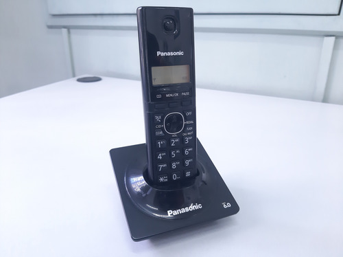 Telefone Panasonic Kx-tg1711 Sem Fio Preto (Usado)