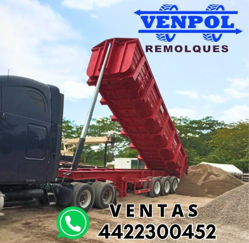 Remolque Góndola Volteo 30m 3 Ejes Enllantada 2024 Venpol